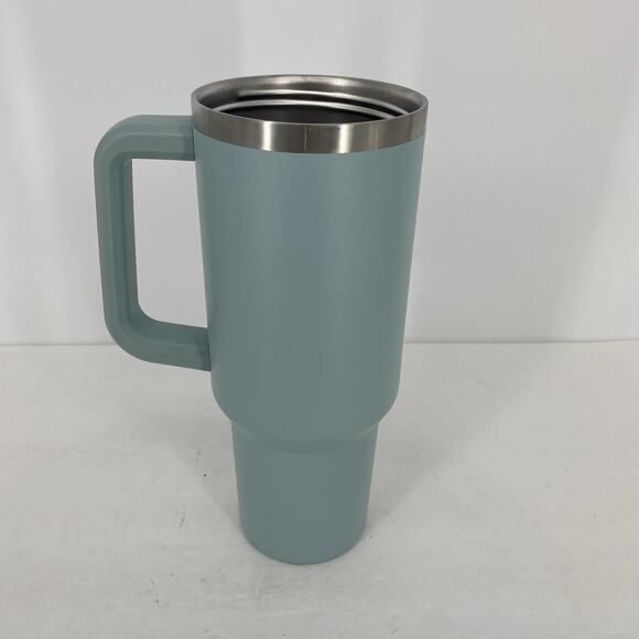 Stanley 40 oz Tumbler With Mug Handle Mint Green No Lid - Picture 2 of 5